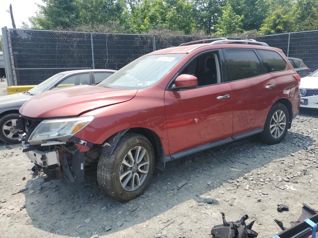 2013 Nissan Pathfinder S за продажба в Waldorf, MD - Front End