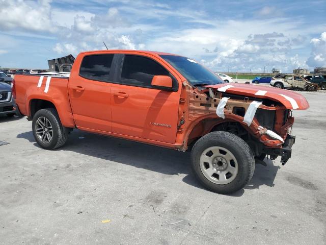  CHEVROLET COLORADO 2021 Оранжевый