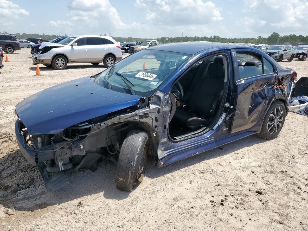 2013 Mitsubishi Lancer Es/Es Sport blue sedan gas JA32U2FU5DU008093 photo #1