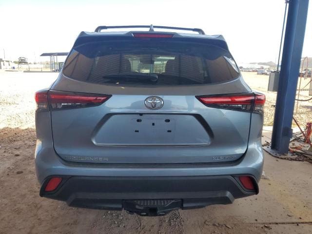  TOYOTA HIGHLANDER 2021 Blue