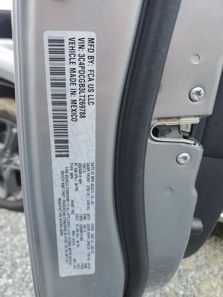 DODGE JOURNEY 2020 VIN 3C4PDCGB3LT269788 photo 14