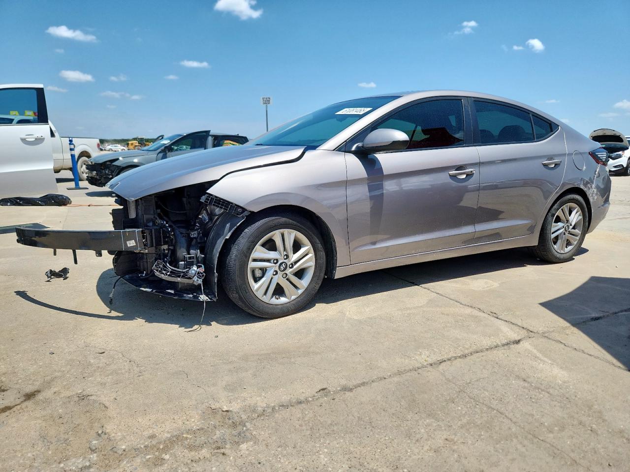2020 Hyundai Elantra Sel за продажба в Grand Prairie, TX - Front End