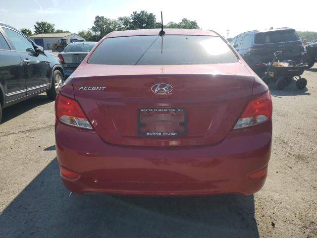  HYUNDAI ACCENT 2017 Red