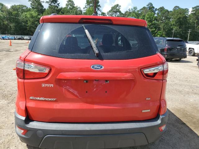  FORD ECOSPORT 2019 Czerwony