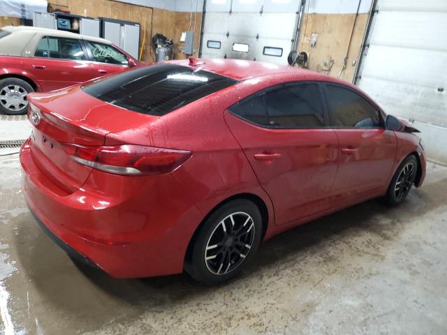  HYUNDAI ELANTRA 2017 Бургунди