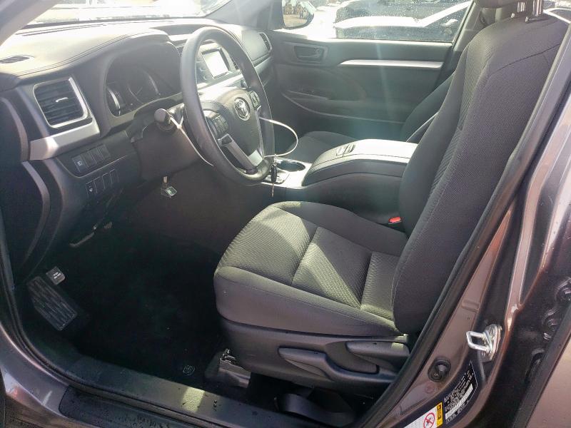  TOYOTA HIGHLANDER 2019 Серый