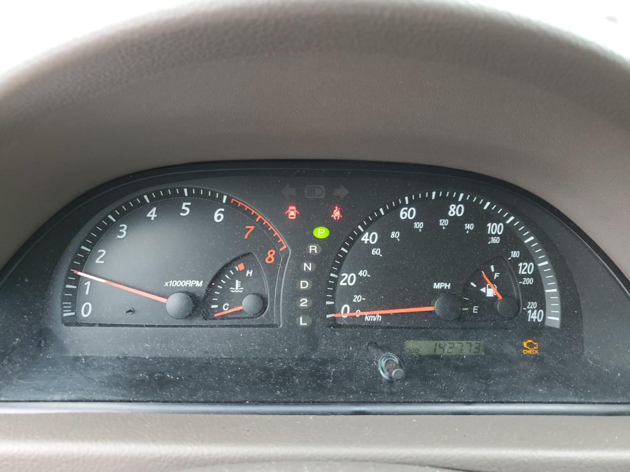 TOYOTA CAMRY 2003 VIN JTDBE30K030166584 фото 9