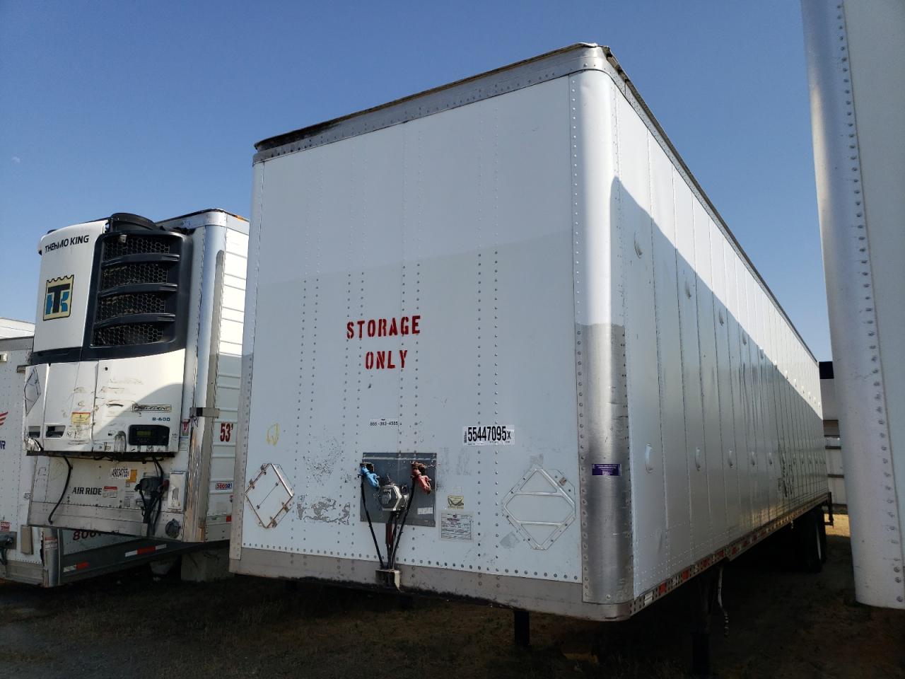 2006 Wabash Van Dry Van Trailer for Sale in Sacramento, CA - Rear End