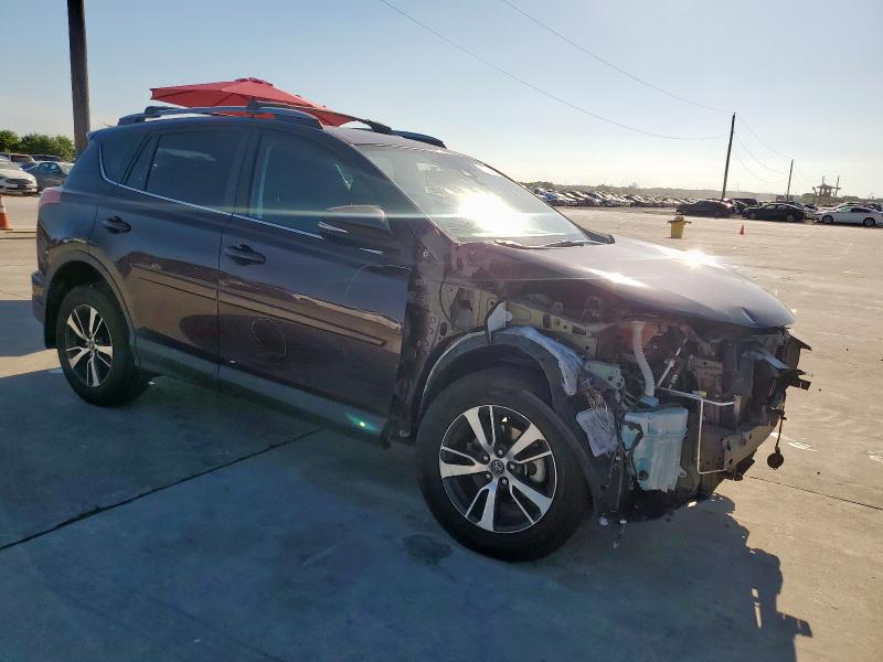  TOYOTA RAV4 2018 Бордовый