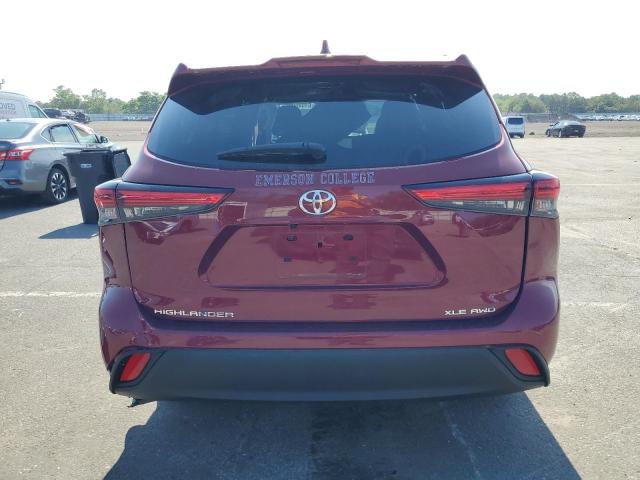  TOYOTA HIGHLANDER 2023 Red