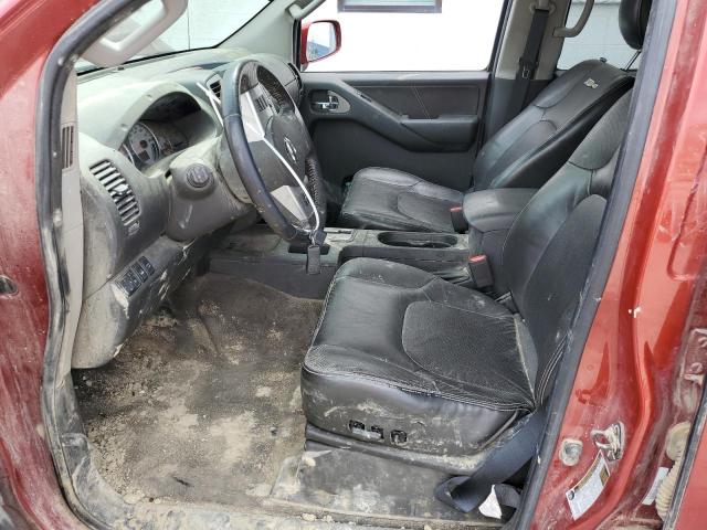  NISSAN FRONTIER 2014 Czerwony