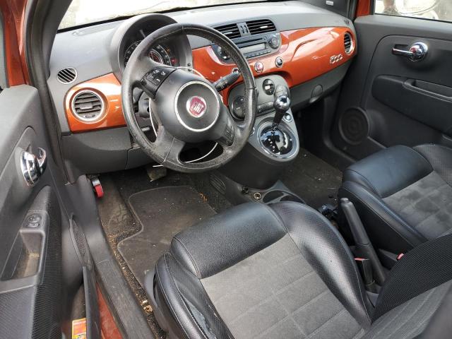  FIAT 500 2012 Pomarańczowy