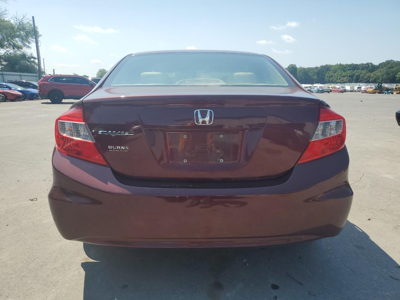 HONDA CIVIC 2012 VIN 19XFB2F52CE377332 zdjęcie 6