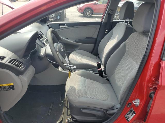 Седани HYUNDAI ACCENT 2012 Червоний