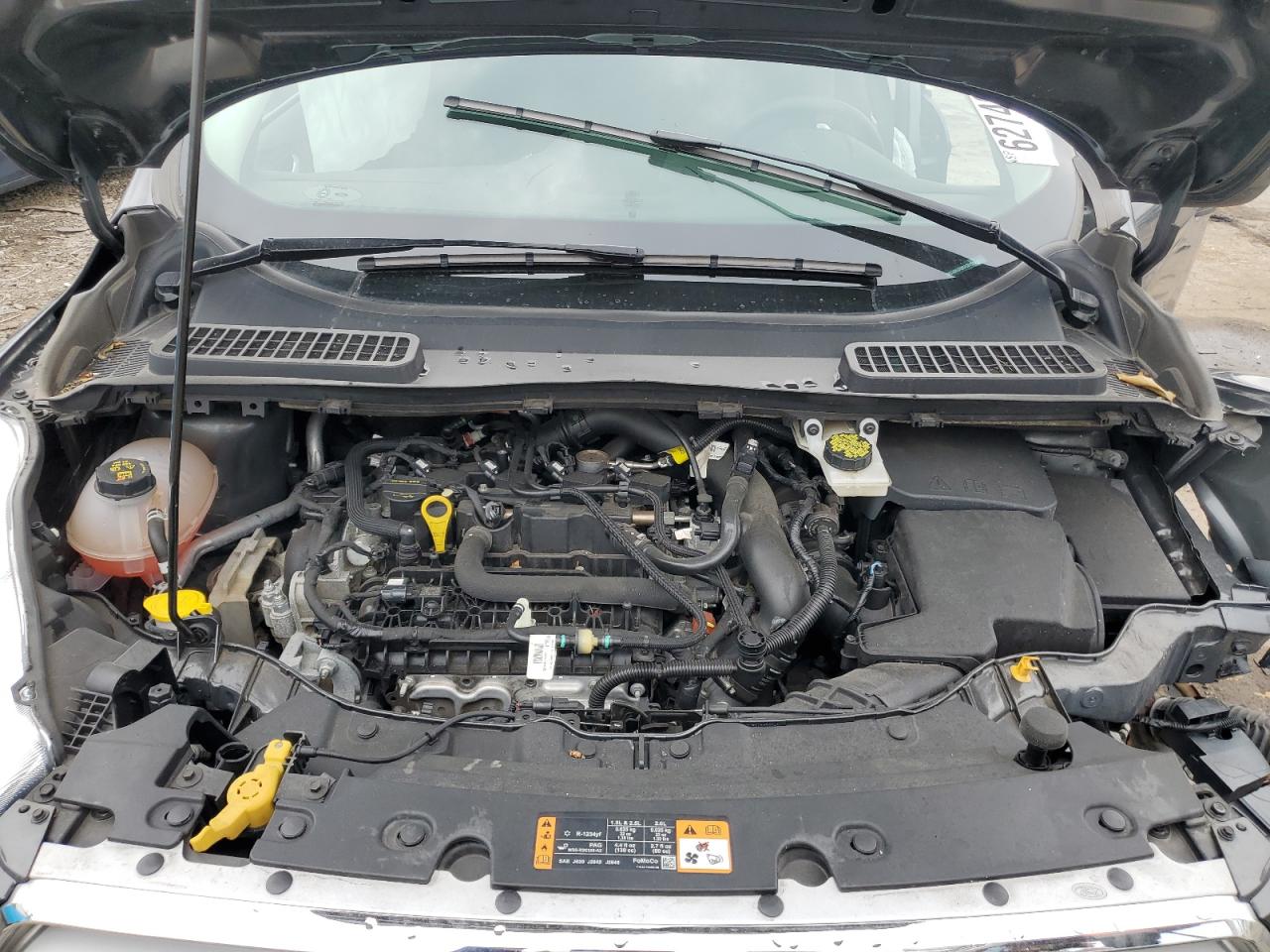 2019 Ford Escape Se VIN: 1FMCU0GD0KUC01916 Lot: 62740675