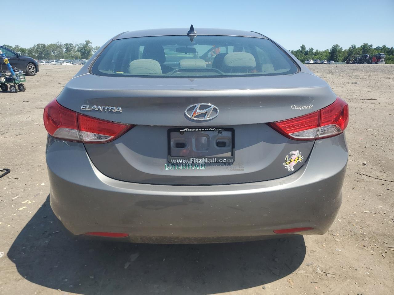 2012 Hyundai Elantra Gls VIN: 5NPDH4AEXCH119550 Lot: 59439935