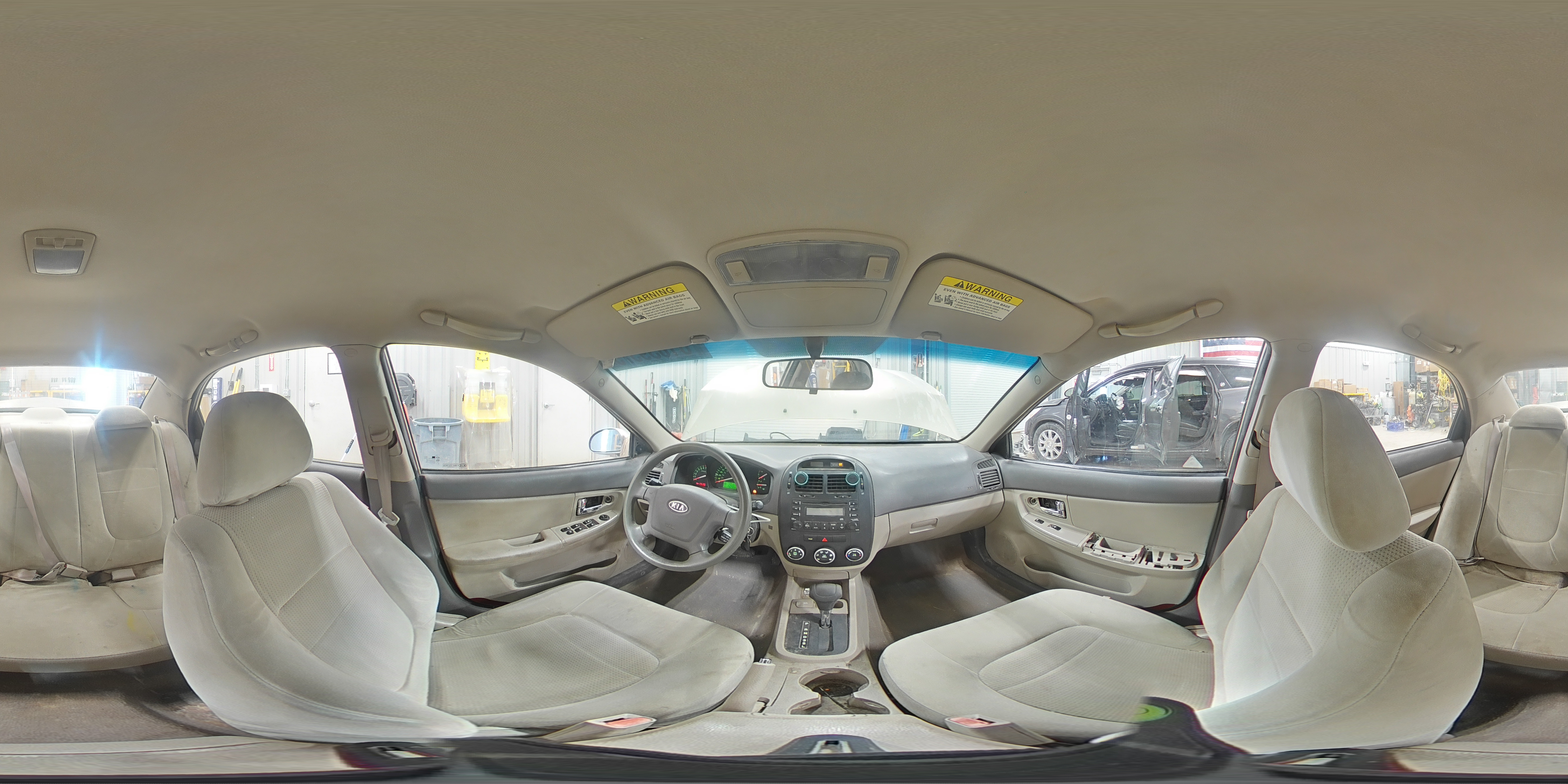 2009 Kia Spectra Ex VIN: KNAFE221795618491 Lot: 61639575