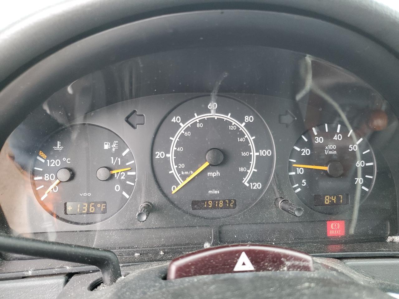1999 Mercedes-Benz Ml 430 VIN: 4JGAB72E4XA068317 Lot: 62020465