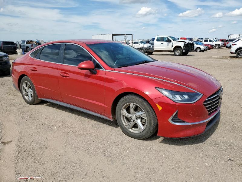  HYUNDAI SONATA 2021 Красный