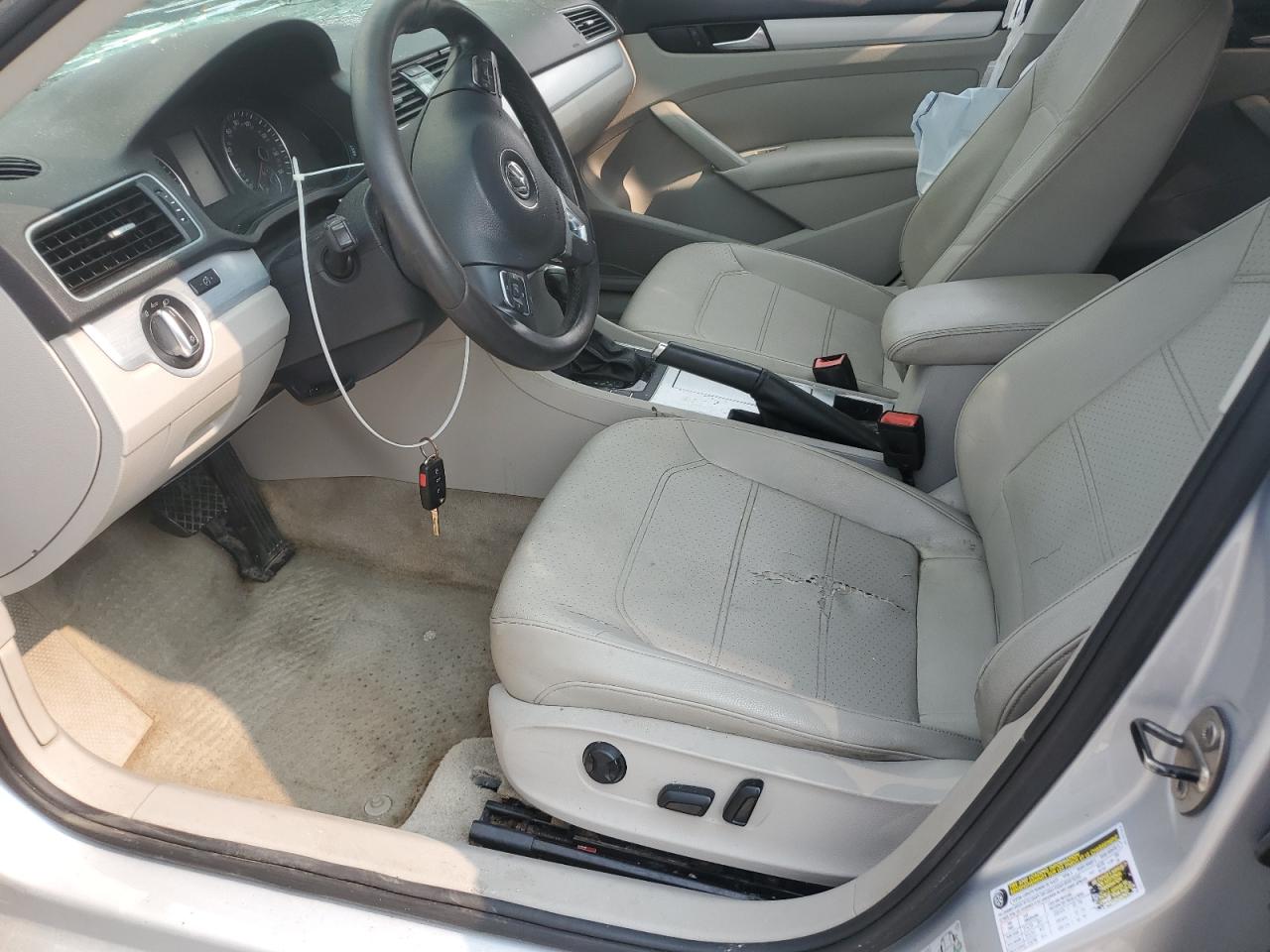 2012 Volkswagen Passat Se VIN: 1VWBN7A38CC003501 Lot: 58053765