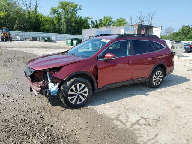  SUBARU OUTBACK 2020 Czerwony