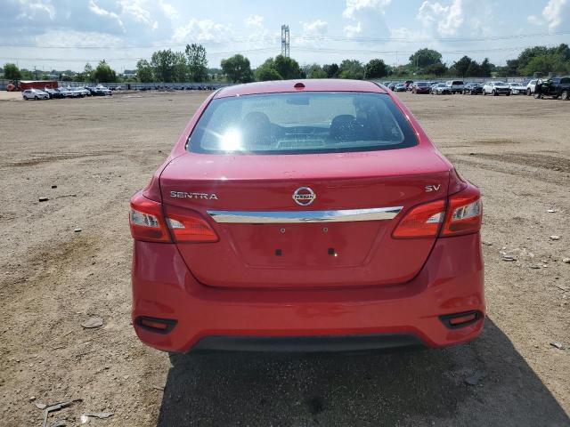  NISSAN SENTRA 2018 Red