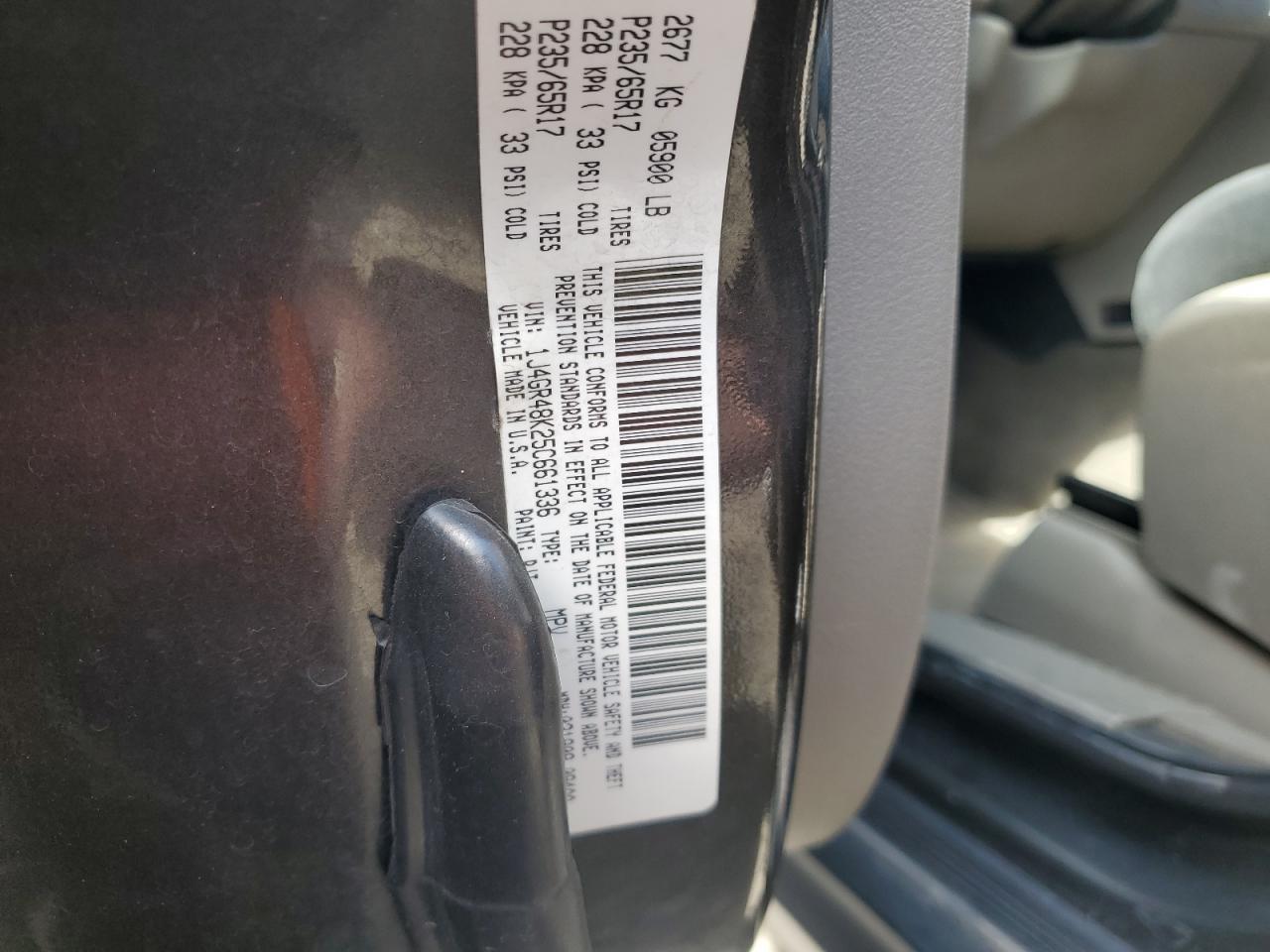 2005 Jeep Grand Cherokee Laredo VIN: 1J4GR48K25C661336 Lot: 60630955