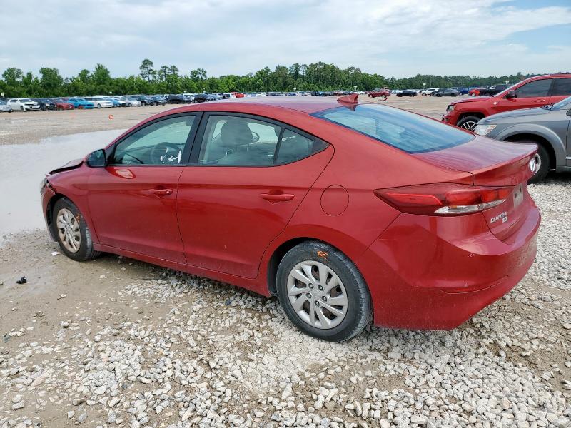 HYUNDAI ELANTRA 2017 Czerwony