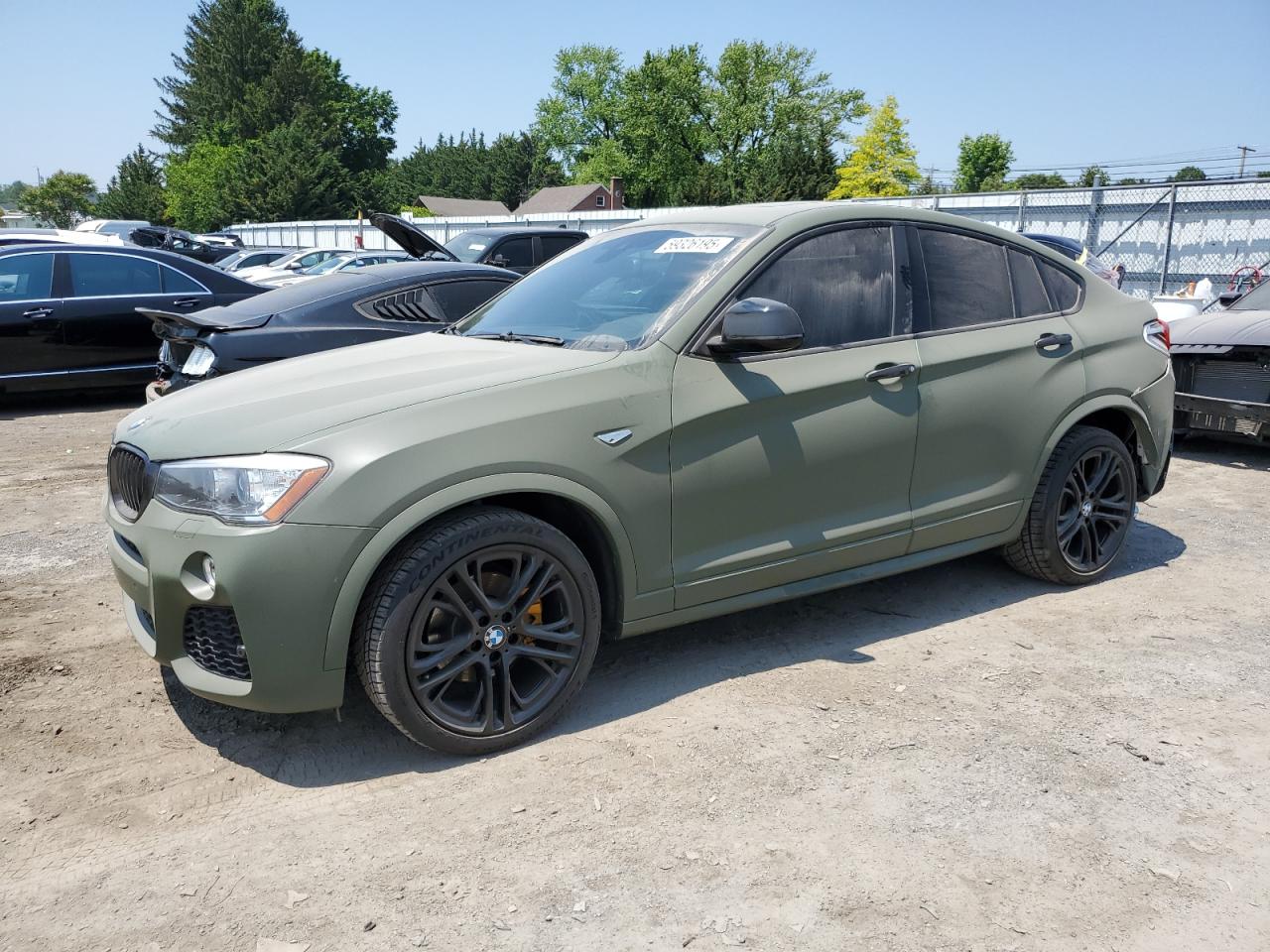 2018 Bmw X4 Xdrive28I продається в Finksburg, MD - Rear End