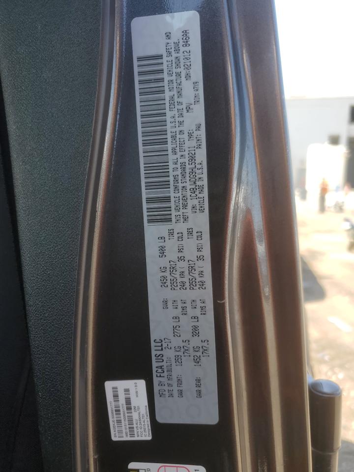 2017 Jeep Wrangler Unlimited Sport VIN: 1C4BJWDG9HL590211 Lot: 62716075