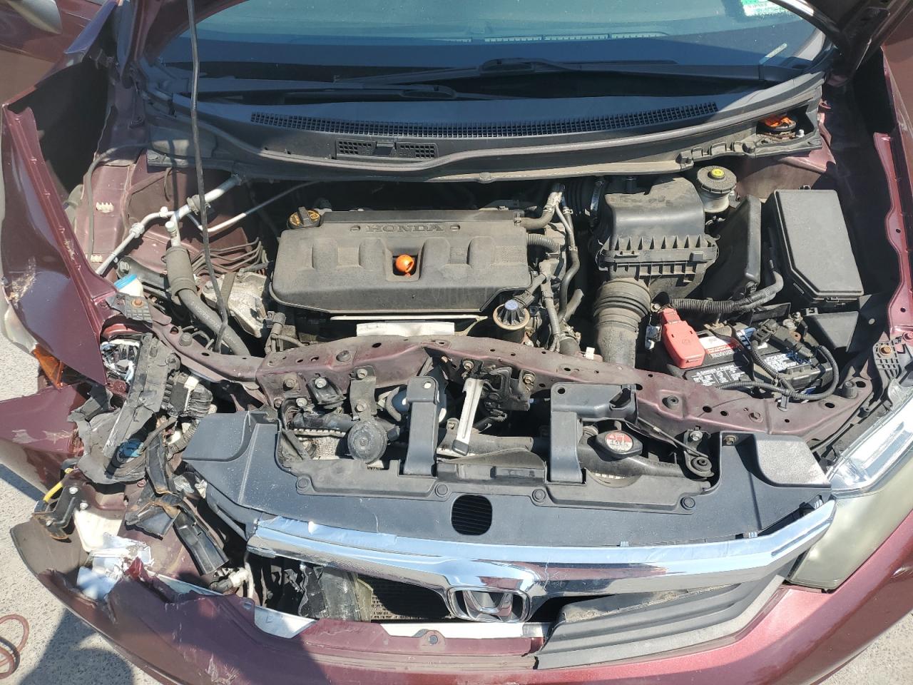 HONDA CIVIC 2012 VIN 19XFB2F52CE377332 zdjęcie 11