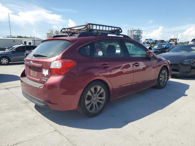  SUBARU IMPREZA 2013 Burgundy
