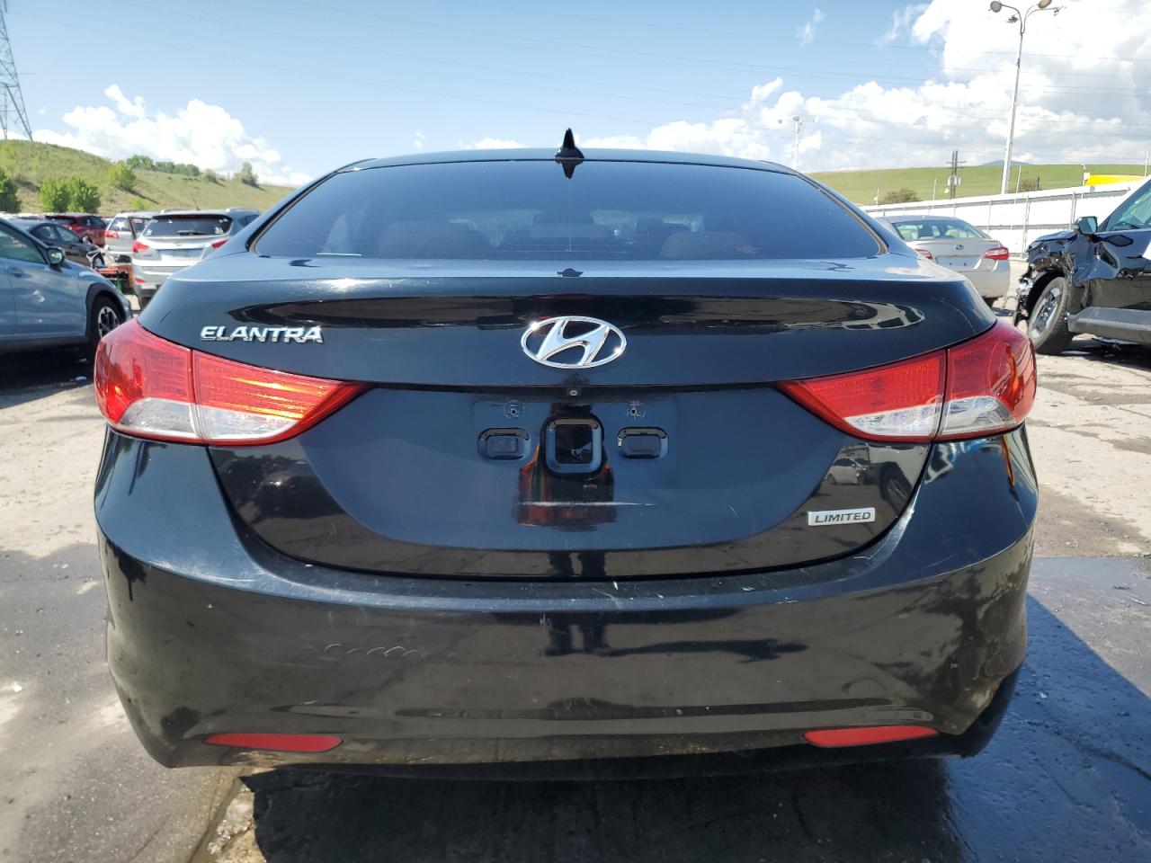 2013 Hyundai Elantra Gls VIN: KMHDH4AE9DU554336 Lot: 58862785