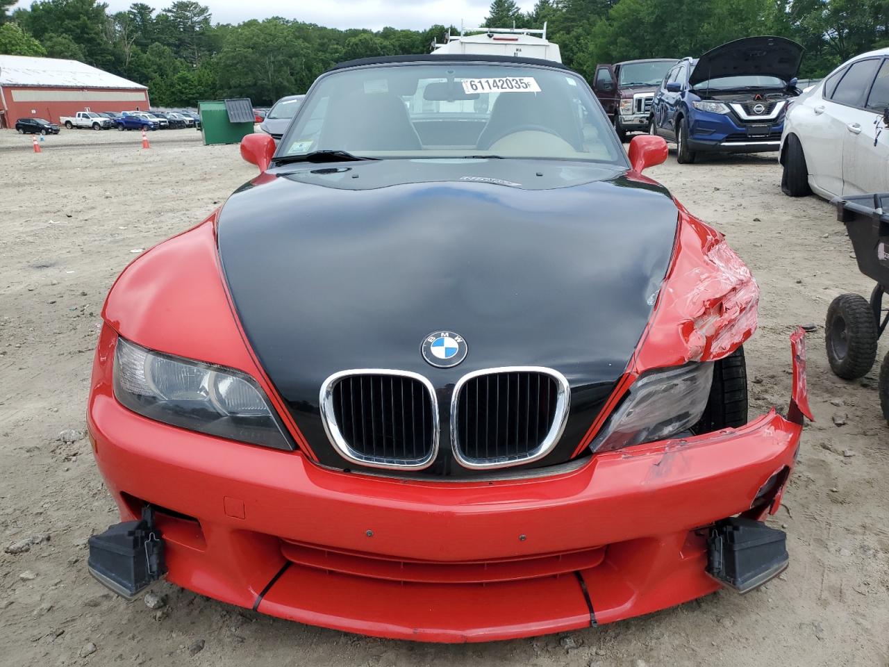 BMW Z3 2000 VIN 4USCH3348YLF41620 zdjęcie 5