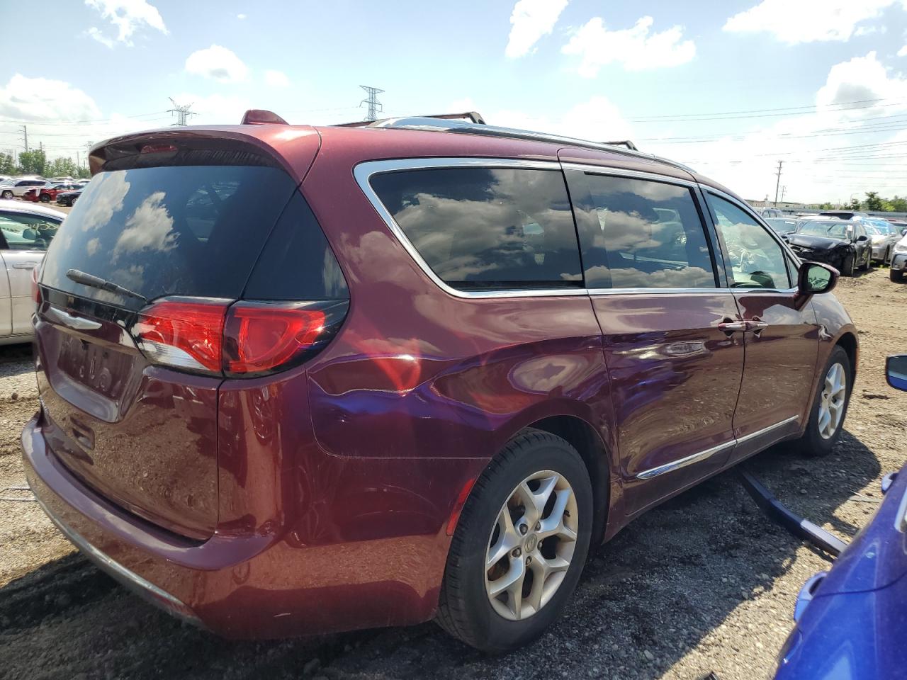 CHRYSLER PACIFICA 2018 VIN 2C4RC1BGXJR103738 zdjęcie 3