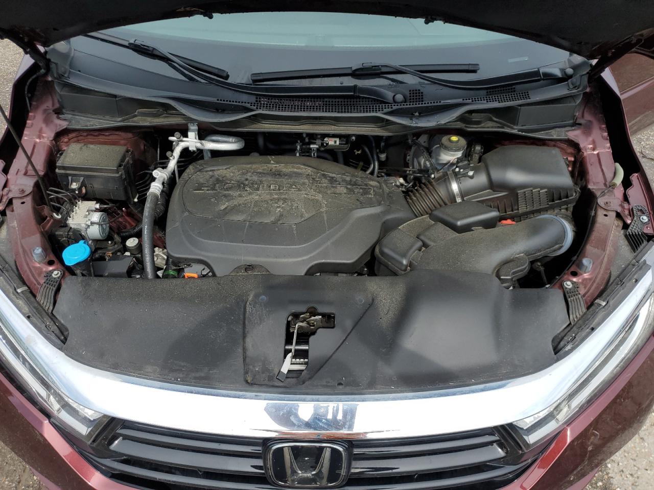 2021 Honda Odyssey Elite VIN: 5FNRL6H92MB013022 Lot: 61242685