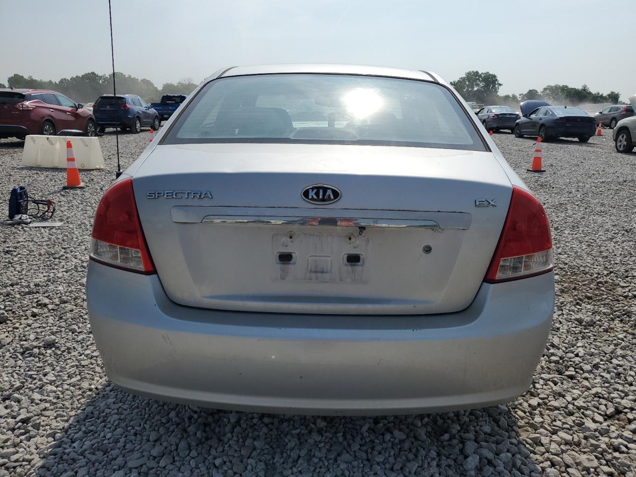 2007 Kia Spectra Ex VIN: KNAFE121675412618 Lot: 61800375