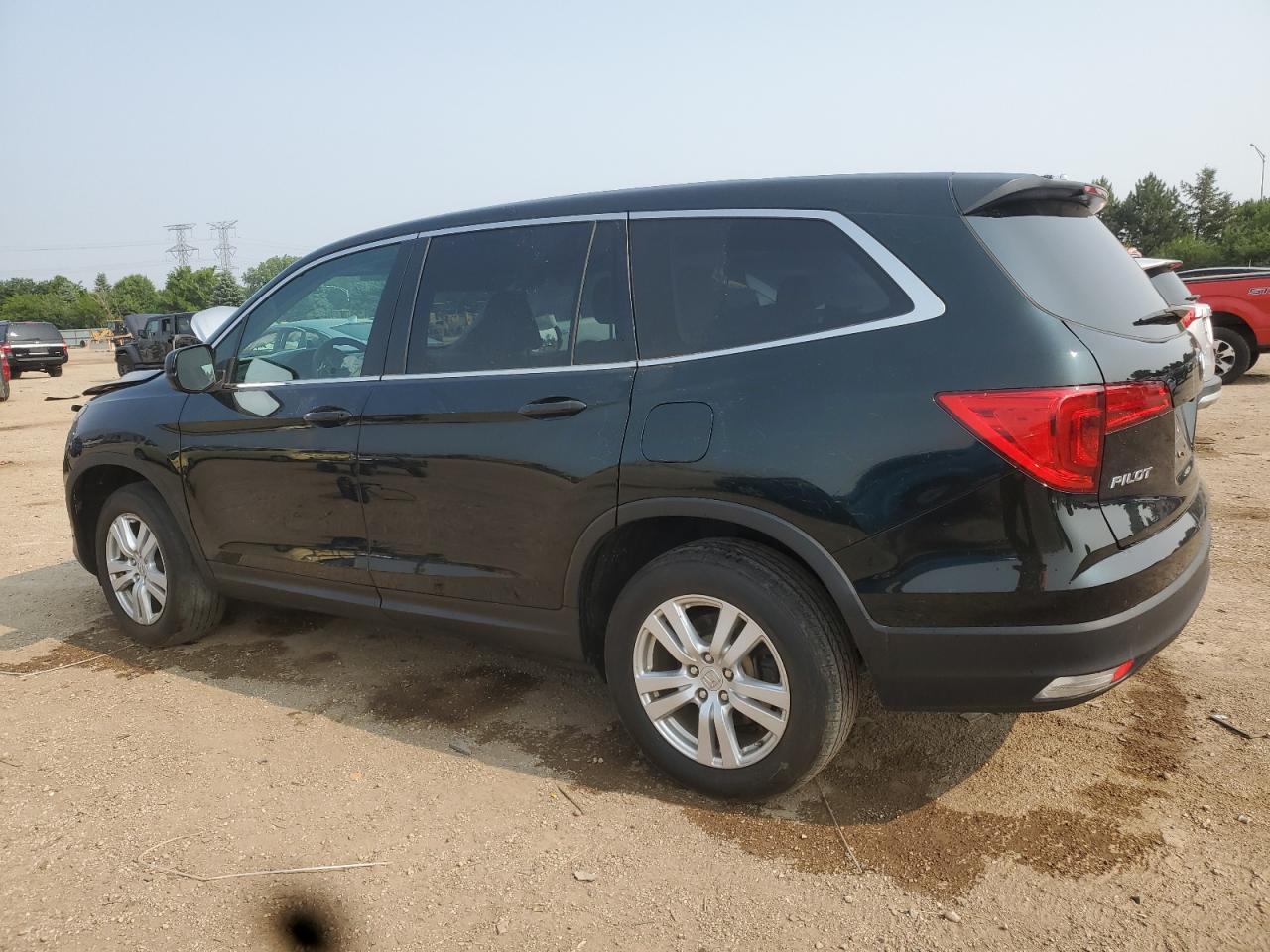 2017 Honda Pilot Lx VIN: 5FNYF6H14HB053900 Lot: 59289115