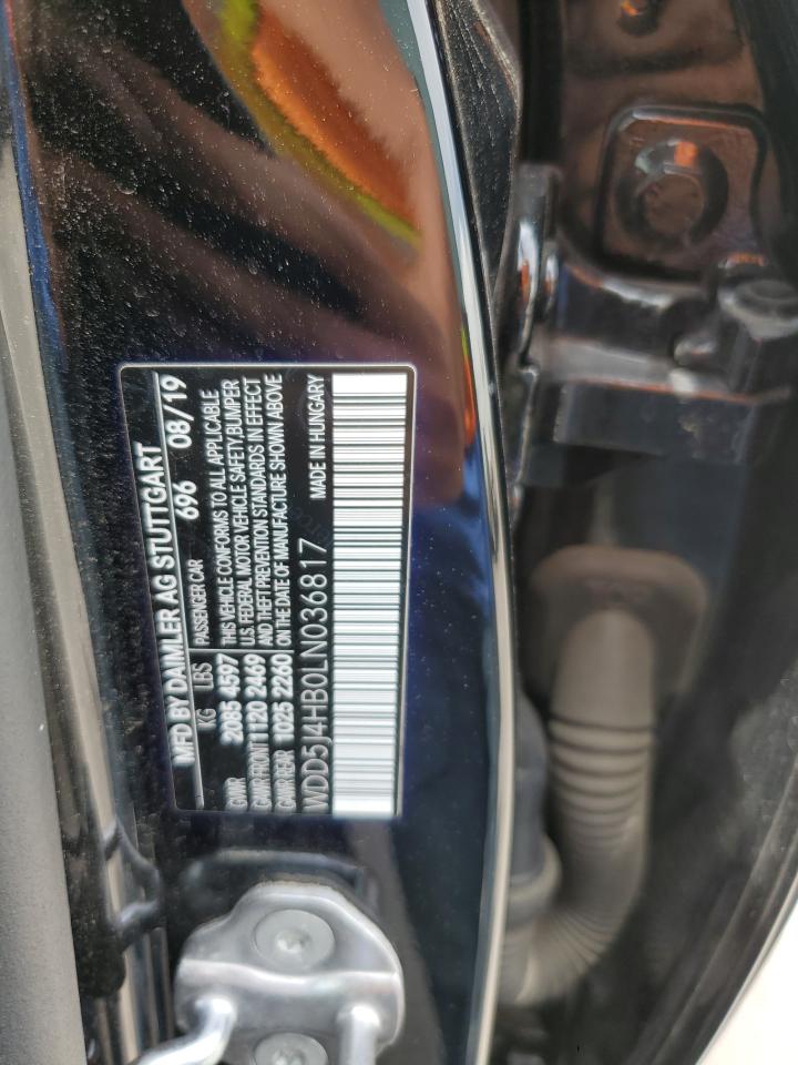 2020 Mercedes-Benz Cla 250 4Matic VIN: WDD5J4HB0LN036817 Lot: 61804075