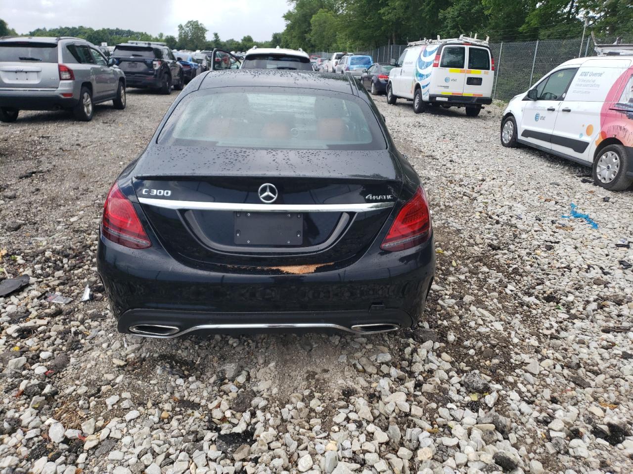 2019 Mercedes-Benz C 300 4Matic VIN: 55SWF8EB2KU308775 Lot: 62805815