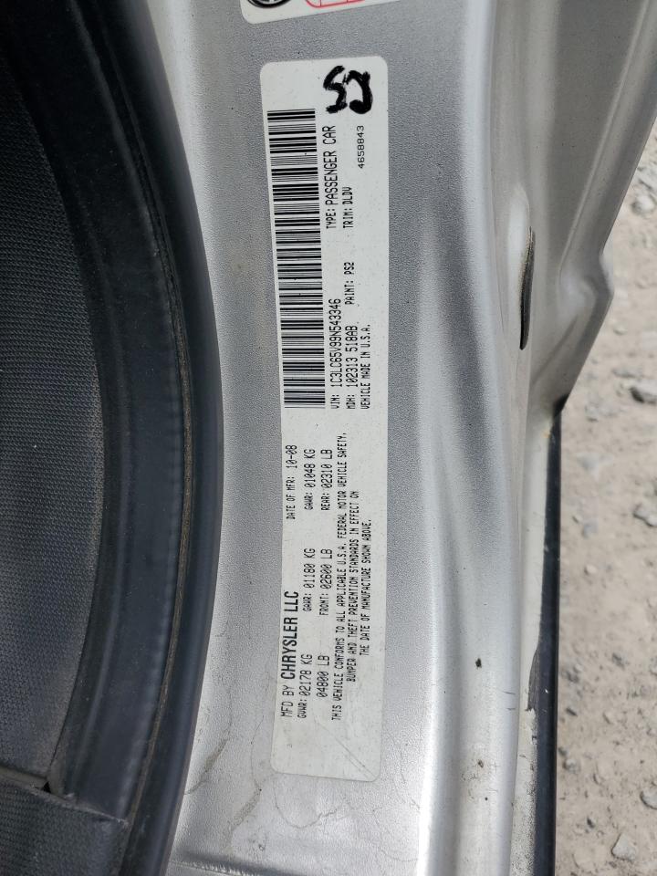 2009 Chrysler Sebring Limited VIN: 1C3LC65V99N543346 Lot: 61710905