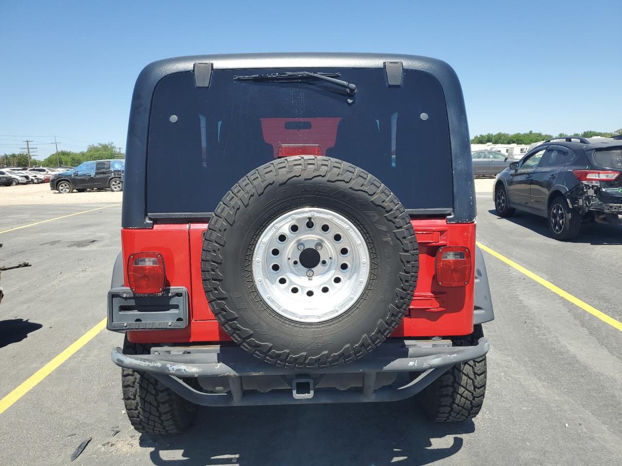 2004 Jeep Wrangler / Tj Sport VIN: 1J4FA49S24P720488 Lot: 60331795