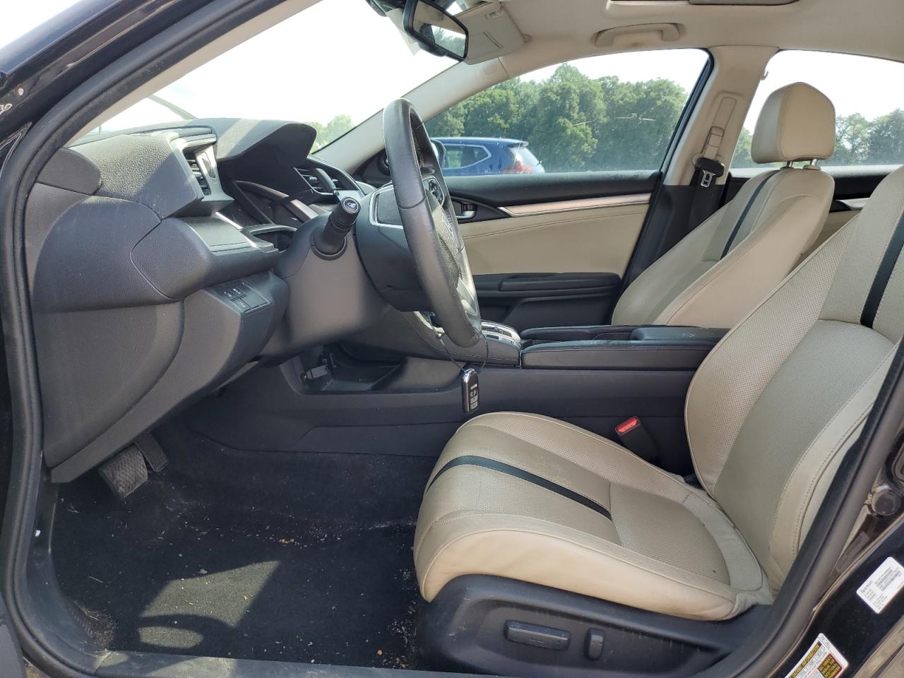 2017 Honda Civic Touring VIN: 19XFC1F96HE030457 Lot: 60144055