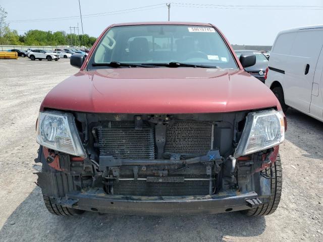  NISSAN FRONTIER 2019 Czerwony