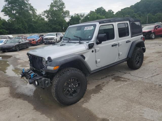  JEEP WRANGLER 2024 Серебристый