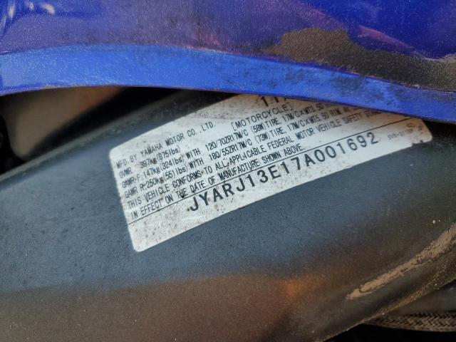 2007 YAMAHA FZ6 SHG  