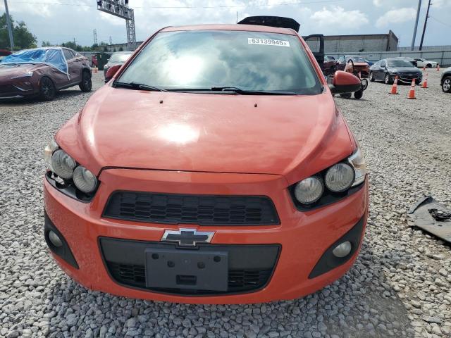 Hatchbacks CHEVROLET SONIC 2013 Orange