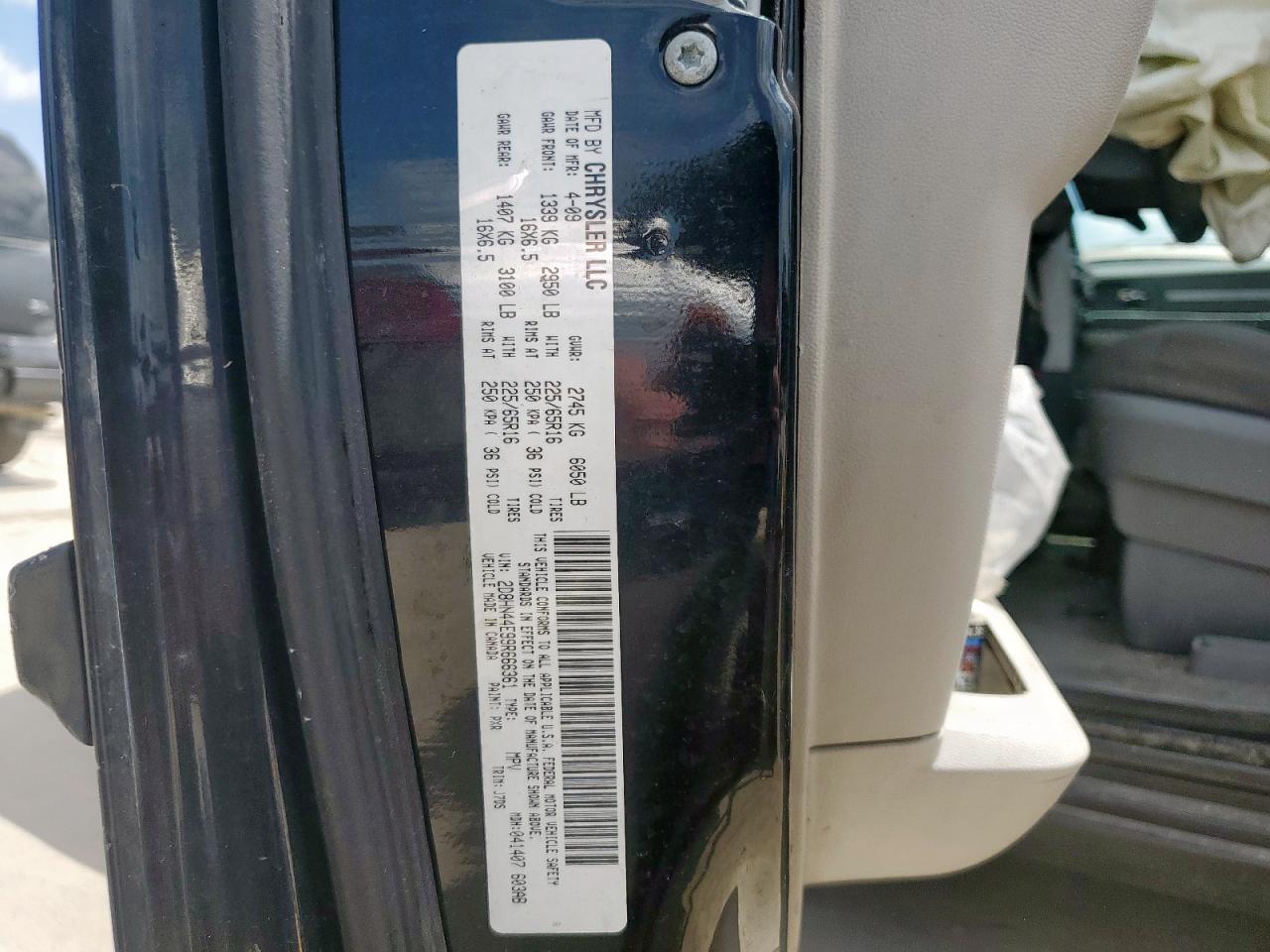 2009 Dodge Grand Caravan Se VIN: 2D8HN44E99R666361 Lot: 62014575