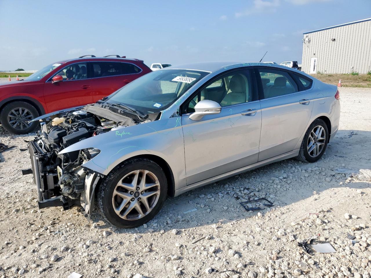 2016 Ford Fusion Se na sprzedaż w Taylor, TX - Front End