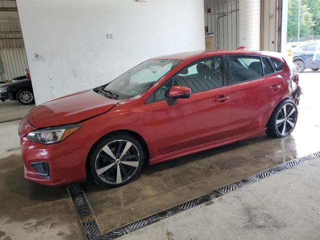  SUBARU IMPREZA 2017 Красный